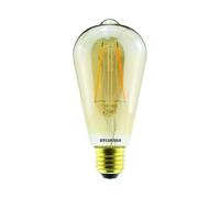 Sylvania 4.5W 420lm E27 Base ST64 Retro Shape LED Filament Bulb, Golden
