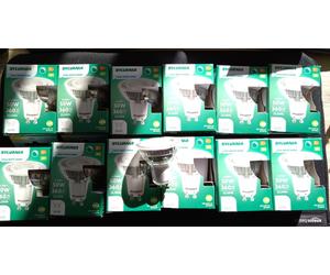 Sylvania 4.5W GU10 LED Dimmable Light Bulb ES50 COOL WHITE 12 Pack FASTP&P [EEK: A+]