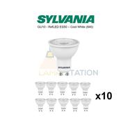 SYLVANIA 5W GU10 LED Spot Light 345lm Cool White 840 36 Pack of 10 27314