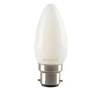 Sylvania LED candle bulb B22 4.5W 827 matt