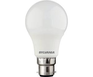 SYLVANIA GLS Frosted LED Light Bulbs, B22, 8W, 806 Lumens, Warm White 2700K - 4 Pack