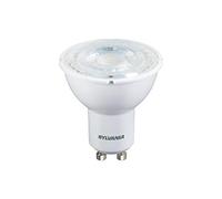 Sylvania GU10 Led 5w Lamp50w Light Output 345 Lumens 865/6500k Daylight White 15,000 Hours Instant Start 36 Degree Beam Angle