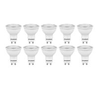 Sylvania GU10 LED Light Bulbs - 5W (50W Equivalent), 345 Lumen, Warm White (3000K) - Glass Lens Finish, Energy Efficient Spotlights - 10 Pack
