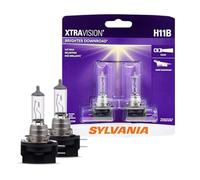 SYLVANIA - H11B XtraVision - High Performance Halogen Headlight Bulb, High Beam, Low Beam and Fog Replacement Bulb (Contains 2 Bulbs)