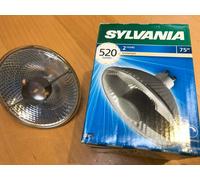 SYLVANIA Hi-Spot ES111 Halogen GU10 Flood 24° 230V 75W Warm White Dimmable