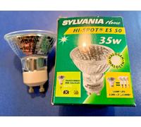 SYLVANIA Hi-SPOT ES50 35W 230V GU 10 Warm White Flood 25° Dimmable 2500h [EEK: G]