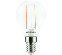Sylvania LED 45mm Round 2.5W (25W eq.) E14 Clear Very Warm White