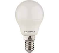 SYLVANIA LED 45mm Round 6.5W (60W) SES Opal Cool White