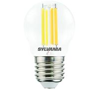 Sylvania LED 45mm Round 6W (60W eq.) E27 Clear Very Warm White