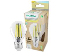 SYLVANIA Platinum E27 LED Bulbs - 2.3W Ultra-Efficient GLS Retro Fit - A-Class Neutral White Light (4000K) - Long Life, Low Energy - 2 Pack