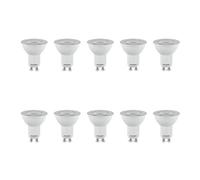 Sylvania 10 Pack RefLED GU10 Warm White 4.2W LED Bulb - Size: 5.4 x 5 x 5cm - Wilko