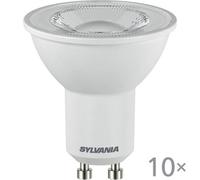 Sylvania Refled Es50 Led Gu10 Spotlight Bulb 4.2W (50W Equivalent) 345 Lumens Cool White 4000K - Pack Of 10