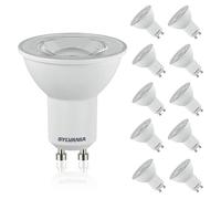 SYLVANIA RefLED ES50 LED GU10 Spotlight Bulb 4.2W (50W Equivalent) 345 Lumens Cool White 4000K - Pack of 10