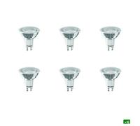 Sylvania Refled Superia Rt Es50 Led Gu10 Spotlight Bulb 5W (60W Equivalent) 475 Lumens Cool White 4000K Clear - Pack Of 6