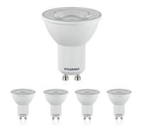 SYLVANIA Superia RefLED ES50 GU10 LED Bulbs - 5 Pack, 7W (50W Equivalent), Warm White (3000K) - Energy Efficient Spotlights for Home & Commercial Lighting