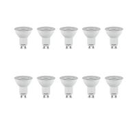 SYLVANIA Superia GU10 LED Bulbs - 4.2W RefLED ES50 Retro Fit - Warm White Spotlights (2700K) - Long Life, Low Energy - 10 Pack