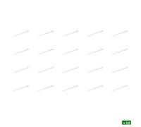 Sylvania Sylbatten 4Ft Single Led Batten Light 16W 1920 Lumens Ip20 Ceiling Fitting - Pack Of 20