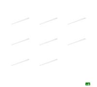 Sylvania Sylbatten 6Ft Twin Led Batten Light 48W 5600 Lumens Ip20 Ceiling Fitting - Pack Of 8