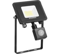 27W LED Floodlight with PIR, 4000K, 3000lm, Non-Dimmable, Black - 90167