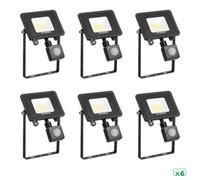 Sylvania Sylflood Led Floodlight Outdoor 27W 3000 Lumens Ip65 Security Light - Pack Of 6