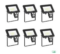 Sylvania Sylflood Led Floodlight Outdoor 43W 5000 Lumens Ip65 Security Light - Pack Of 6