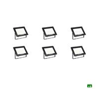 Sylvania Sylflood Led Floodlight Outdoor 78W 10000 Lumens Ip65 Security Light - Pack Of 6