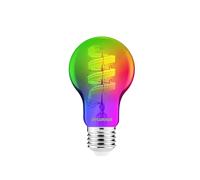SYLVANIA SylSmart E27 Smart LED Bulb - White & Colour GLS Retro Fit - Dimmable RGB Smart Light for Alexa, Google & Apple HomeKit - Voice & App Control, 2000K-6500K