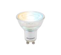 Sylvania Smart Lamps Smart Led Gu10 Spotlight Bulb 345 Lumens Wifi Tuneable White Clear