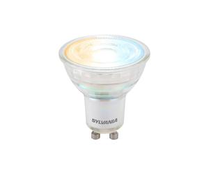 SYLVANIA SylSmart GU10 Smart LED Bulb - Tuneable White Retro Fit - Dimmable Smart Spot Light for Alexa, Google & Apple HomeKit - 2000K-6500K, Voice & App Control