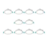 Sylvania Sylspot IP65 Neos Fixed LED Spotlight Cool White 420ml - Pack of 10