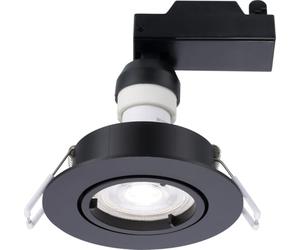 SYLVANIA SylSpot Recessed LED Spotlight Kit - Neutral White (4000K) - 4.5W Black Downlights - Energy Efficient, Long Life - 3 Pack