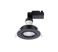 SYLVANIA SylSpot Recessed LED Spotlight Kit - Warm White (2700K) - 4.5W Black Downlights - Energy Efficient, Long Life - 3 Pack