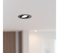 Sylvania SylSpot Warm White 4.5W Recessed LED Spotlight Kit - Black - 3 Pack - Black
