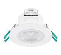 SYLVANIA SylSpot Recessed LED Spotlights - 5W Warm White (2700K) - IP65 Rated, Energy Efficient Downlights - Bathroom or Kitchen Lighting - 3 Pack