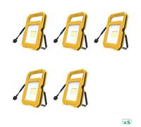 Sylvania Sylwork Led Rechargeable Portable Work Light 45W 5000 Lumens Ip65 - Pack Of 5
