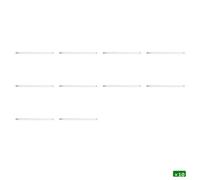 Sylvania Toledo Avant T8 Ccg And Ac 5Ft Led Tube Light G13 2700 Lumens Daylight 6500K - Pack Of 10