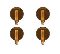 SYLVANIA Toledo Mirage LED Extra Large Globe G120 Bulb E27 125 Lumens - Pack of 4