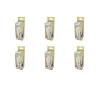 SYLVANIA Toledo Platinum RT LED Edison ST64 Filament Bulb E27 840 Lumens Warm White 2700K - Pack of 6