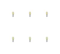 SYLVANIA Toledo Platinum RT LED Filament Light Bulb E27 840 Lumens - Pack of 6