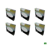 Sylvania Yourhome Smart Led Ceiling Light 22W 1500 Lumens Flush Mount - Pack Of 6