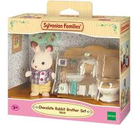 Sylvanian Families 5015 Chocolate Brother with Bathroom Figure with Accessories