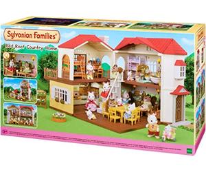 Sylvanian Families 5302 Town House with Light - Dollhouse, Multicolor