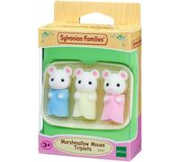 Sylvanian Families 5337 Marshmallow Mouse Triplets, dollhouse playsets