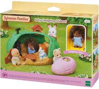Sylvanian Families Green and Brown Kids Baby Hedgehog Hideout Playset