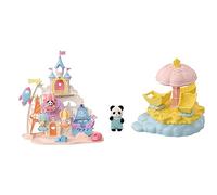 Sylvanian Families 5538 Baby Amusement Park - Dollhouse Playsets & 5539 Baby Star Carousel - Dollhouse Playsets