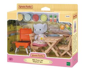 Sylvanian Families 5640 Bbq Picnic Set Elephant Girl