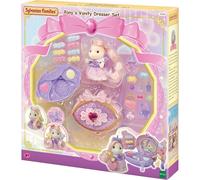 Sylvanian Families 5704 Ponys Vanity Dresser Set and 1 Doll