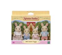 Sylvanian Families Kids Milk Rabbit Family Toy Set