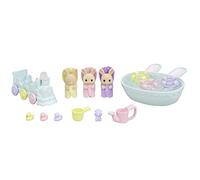 Sylvanian Families 5707 Triplets Baby Bathtime Set - Dollhouse Playsets
