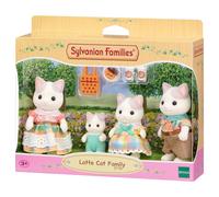 Sylvanian Families Latte Cat Family Doll White Kids